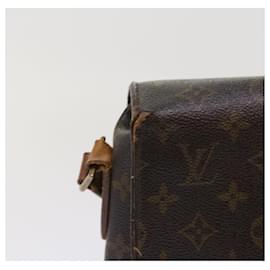 Louis Vuitton-LOUIS VUITTON Monogram Saint Cloud GM bolsa de ombro M51242 LV Auth bs8583-Monograma