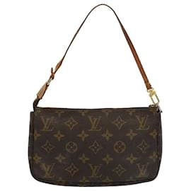 Louis Vuitton-LOUIS VUITTON Monogram Pochette Accessoires Pouch M51980 LV Auth 54562-Monogram