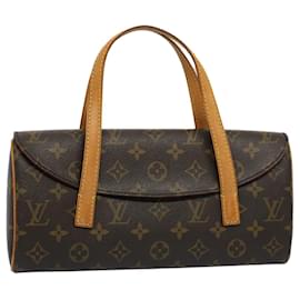 Louis Vuitton-LOUIS VUITTON Monogram Sonatine Hand Bag M51902 LV Auth ar10363b-Monogram