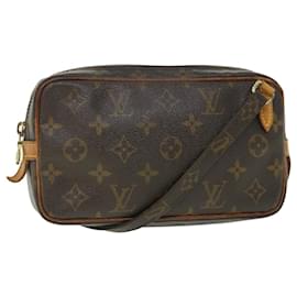 Louis Vuitton-Bolsa de ombro LOUIS VUITTON Monogram Marly Bandouliere M51828 Autenticação de LV 54572-Monograma