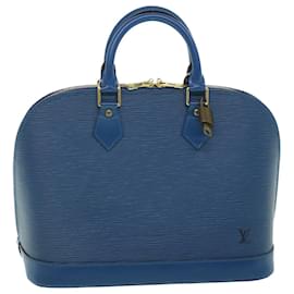 Louis Vuitton-LOUIS VUITTON Epi Alma Hand Bag Toledo Blue M52145 LV Auth yk8713-Other