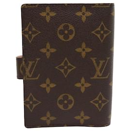 Louis Vuitton-LOUIS VUITTON Monogram Agenda Koala PM Day Planner Cover Pink R21013 Auth ki3560-Pink,Monogram