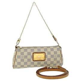 Louis Vuitton-LOUIS VUITTON Damier Azur Eva Shoulder Bag 2way N55214 LV Auth 55258-Other