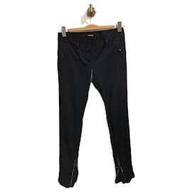 Balmain-BALMAIN Pantalon T.International S Laine-Noir