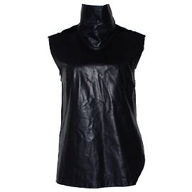 Helmut Lang, Top de cuero Negro
