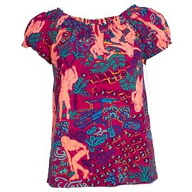 See by Chloé GUARDA PER CHLOE, top multicolore a maniche corte Multicolore