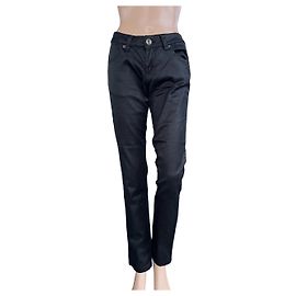 Gestuz Jeans Schwarz Baumwolle Schwarz