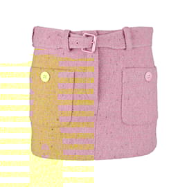 Balenciaga-Balenciaga Mini Skirt-Yellow