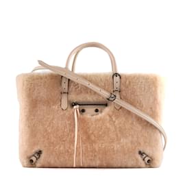 Balenciaga-BALENCIAGA  Handbags T.  WOOL-Beige