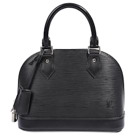 Louis Vuitton-Louis Vuitton Alma Black Epi Leather BB-Black