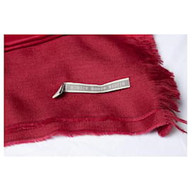 Autre Marque-Alicia Adams Alpaca, red scarf-Red