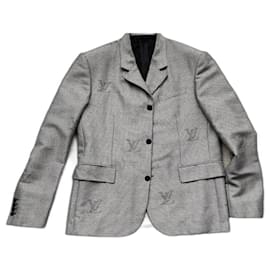 Louis Vuitton-Blazers Chaquetas-Gris