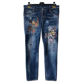 Jeans samurai dsquared2 Blu
