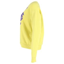 Gucci-Gucci Lemon-Print Sweatshirt in Yellow Cotton-Other
