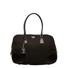 Prada-Tessuto Handbag B10761-Brown