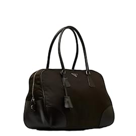 Prada-Tessuto Handbag B10761-Brown
