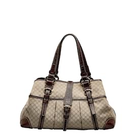 Céline-Macadam Handbag-Brown