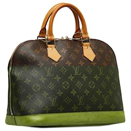Louis Vuitton-Louis Vuitton Brown Monogram Alma PM-Brown