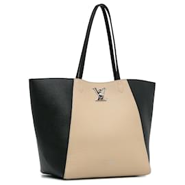 Louis Vuitton-Louis Vuitton Brown LockMe Cabas-Brown,Beige