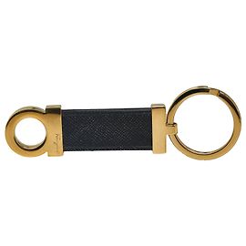 Salvatore Ferragamo Ferragamo Portachiavi Gancini Nero Nero