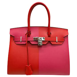 Hermès-Le Birkin d'Hermès 30-Rouge