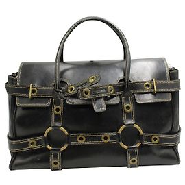 Black Mulberry Luella Giselle Tote  Black