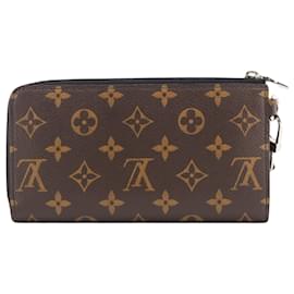 Louis Vuitton-LOUIS VUITTON Zippy Dragonne-Brown