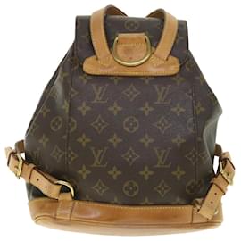 Louis Vuitton-Mochila M LOUIS VUITTON Monogram Montsouris MM51136 LV Auth ar10374b-Monograma