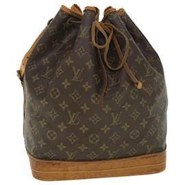 Louis Vuitton-LOUIS VUITTON Monogram Noe Shoulder Bag M42224 LV Auth 53369-Monogram