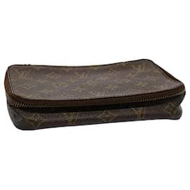 Louis Vuitton-LOUIS VUITTON Monogram Monte Carlo Bijoux Accessoire Boîte M47350 Auth LV 53144-Monogramme
