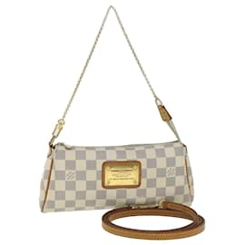 Louis Vuitton-LOUIS VUITTON Damier Azur Eva Shoulder Bag 2way N55214 LV Auth 55052-Other