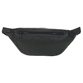 Louis Vuitton-LOUIS VUITTON Monogram Shadow Discovery Bum Bag PM Body Bag M46036 auth 54173A-Noir