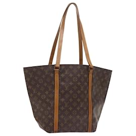 Louis Vuitton-LOUIS VUITTON Monogram Sac Shopping Tote Bag M51108 LV Auth 54721-Monogram