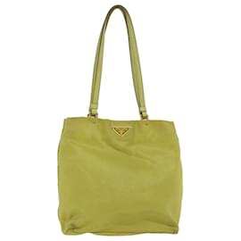 Prada-PRADA Tote Bag Nylon Green Auth 54551-Green