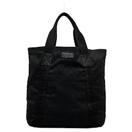 Gucci-GG Canvas Vertical Tote Bag 189669-Black