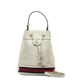 Gucci-Ophidia Kleine Beuteltasche 610846-Weiß