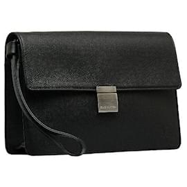 Louis Vuitton-Taiga Selenga Clutch Bag M30782-Black