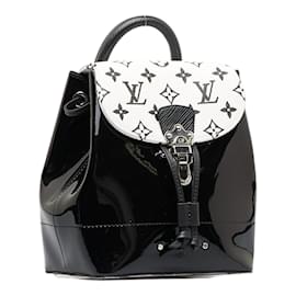 Louis Vuitton-Monogram Vernis Hot Springs Backpack M53637-Black