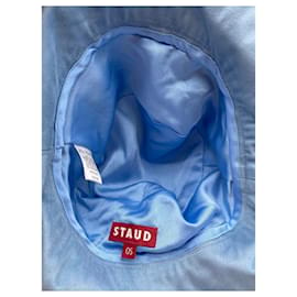 Staud-STAUD  Hats T.International S Cotton-Blue