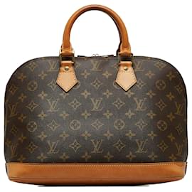 Louis Vuitton-Louis Vuitton Brown Monogram Alma PM-Brown