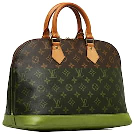 Louis Vuitton-Louis Vuitton Brown Monogram Alma PM-Brown