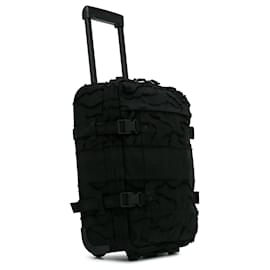 Dior-Dior Black DiorTravel Camouflage Technical Canvas Luggage Bag-Black