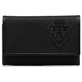 Gucci-Gucci Black Nylon Key Holder-Black