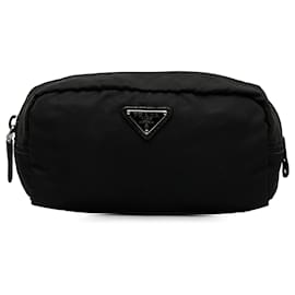 Prada-Prada Black Tessuto Pouch-Black
