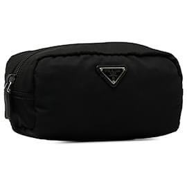 Prada-Prada Black Tessuto Pouch-Black