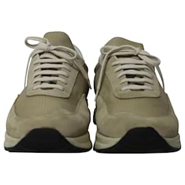Autre Marque-Common Projects Track 80 Sneakers in Khaki Suede-Green,Khaki