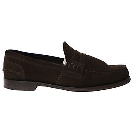 Church's Pembrey Rodeo Loafers in Brown Suede Brown