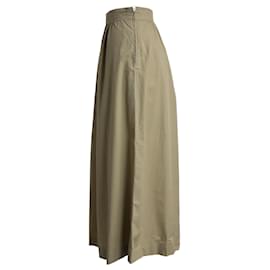 Apc-a.P.C. Ravena Midi Skirt in Camel Cotton-Yellow,Camel