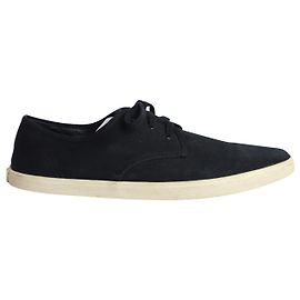 Céline Baskets basses Celine en toile noire Noir