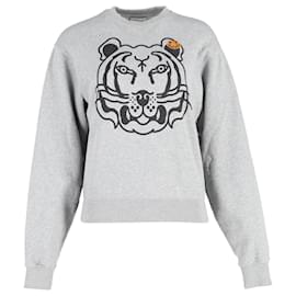 Kenzo-Kenzo upperr Print Sweatshirt in Grey Cotton-Grey